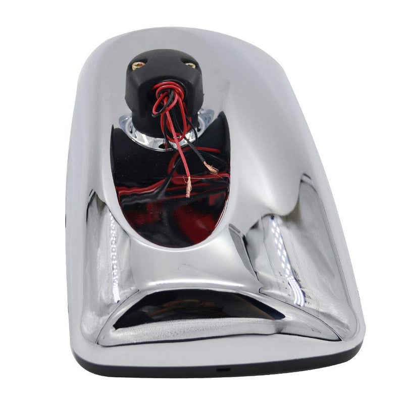 LONGLING Side View Main Manual Heated Mirror Truck Chrome Rear View Mirrors fit Freightliner M2 - Image 2